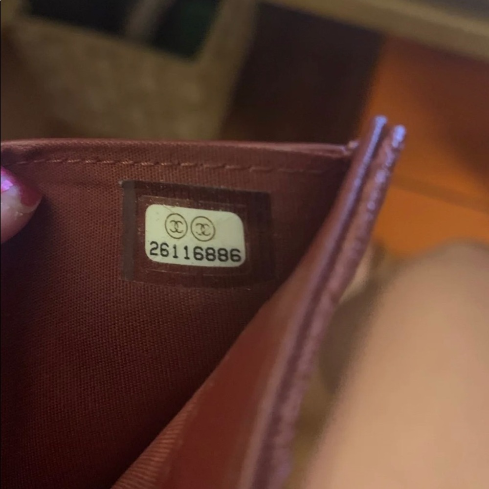 *Authentic* Chanel Boy Bi-fold Wallet - Picture 3 of 5